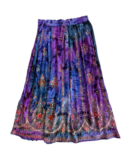 2000S INTRODUCK MAXI SKIRT