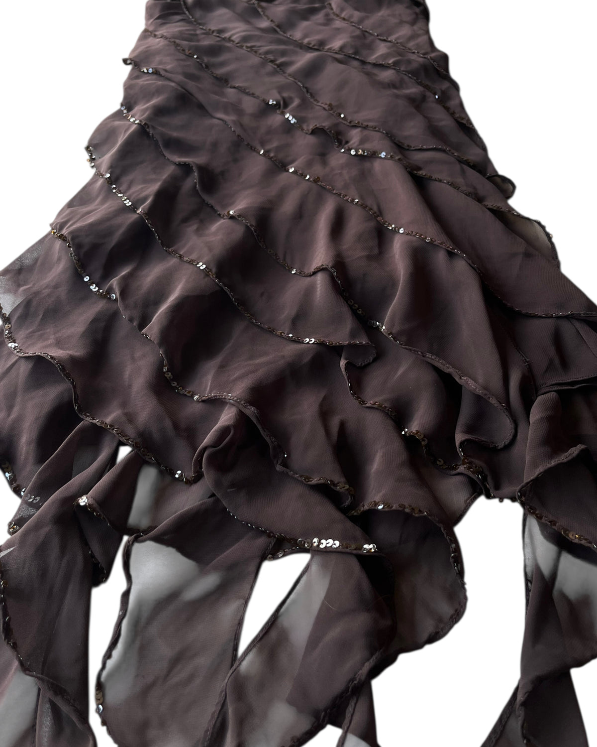 2000S EVA BLUE BROWN DRESS