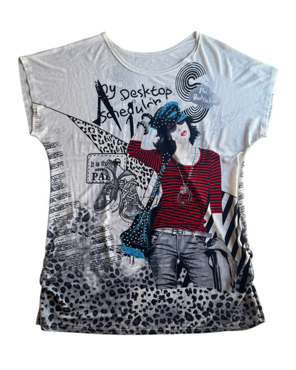 2000S I￼’M BACKPACKER T- SHIRT