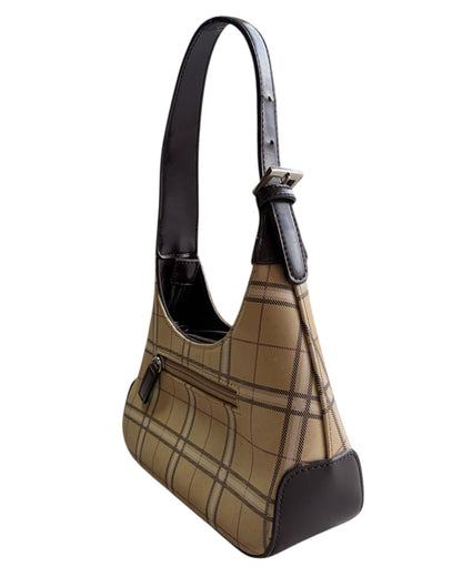 2000S PLAID SHOULDERBAG