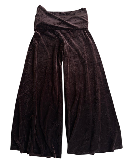 2000S VELVET CHOCOLATE PANTS