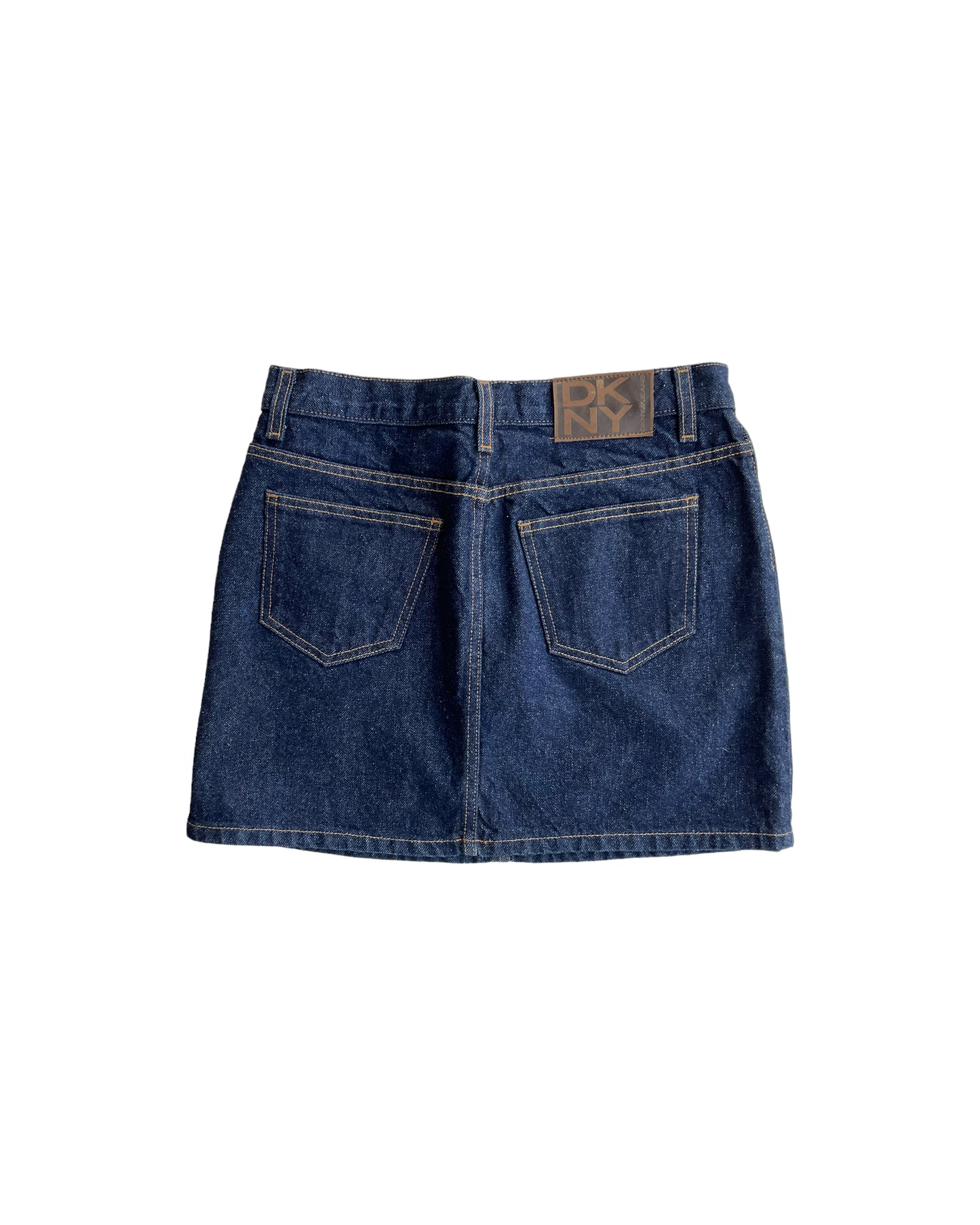 2000S DKNY DENIM M MINI SKIRT