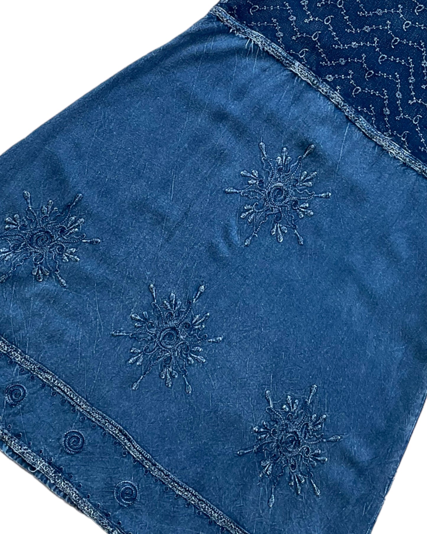 1990S RAYA SUN DENIM DRESS