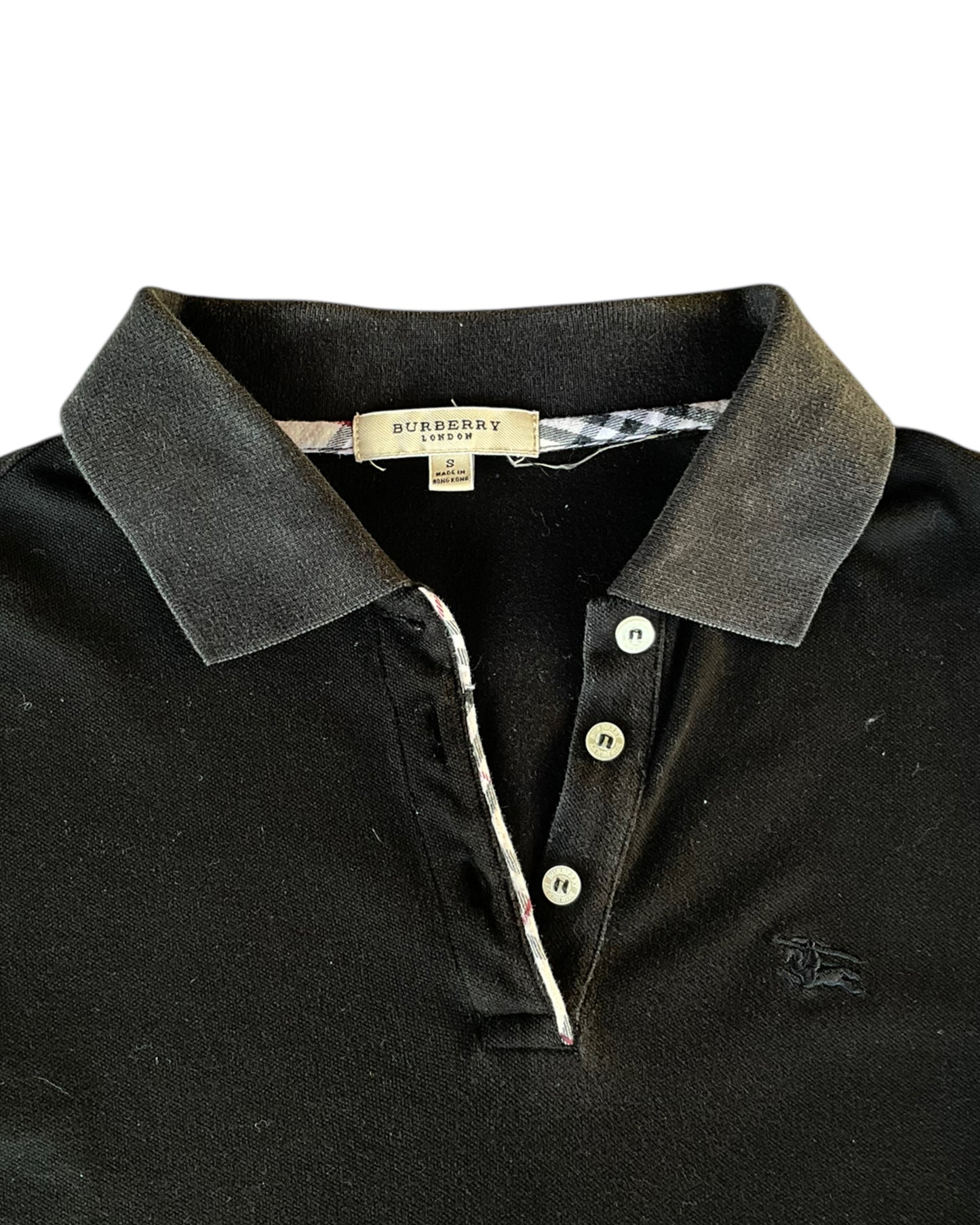 2000S BURBERRY LONDON POLO SHIRT