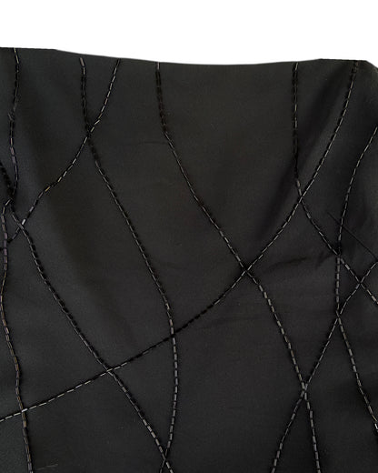 2000S LOFT BLACK STRUCTURED CAMISOLE