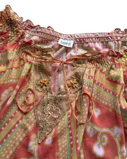 2000S LOVE ANNOUNCEMENT BLOUSE