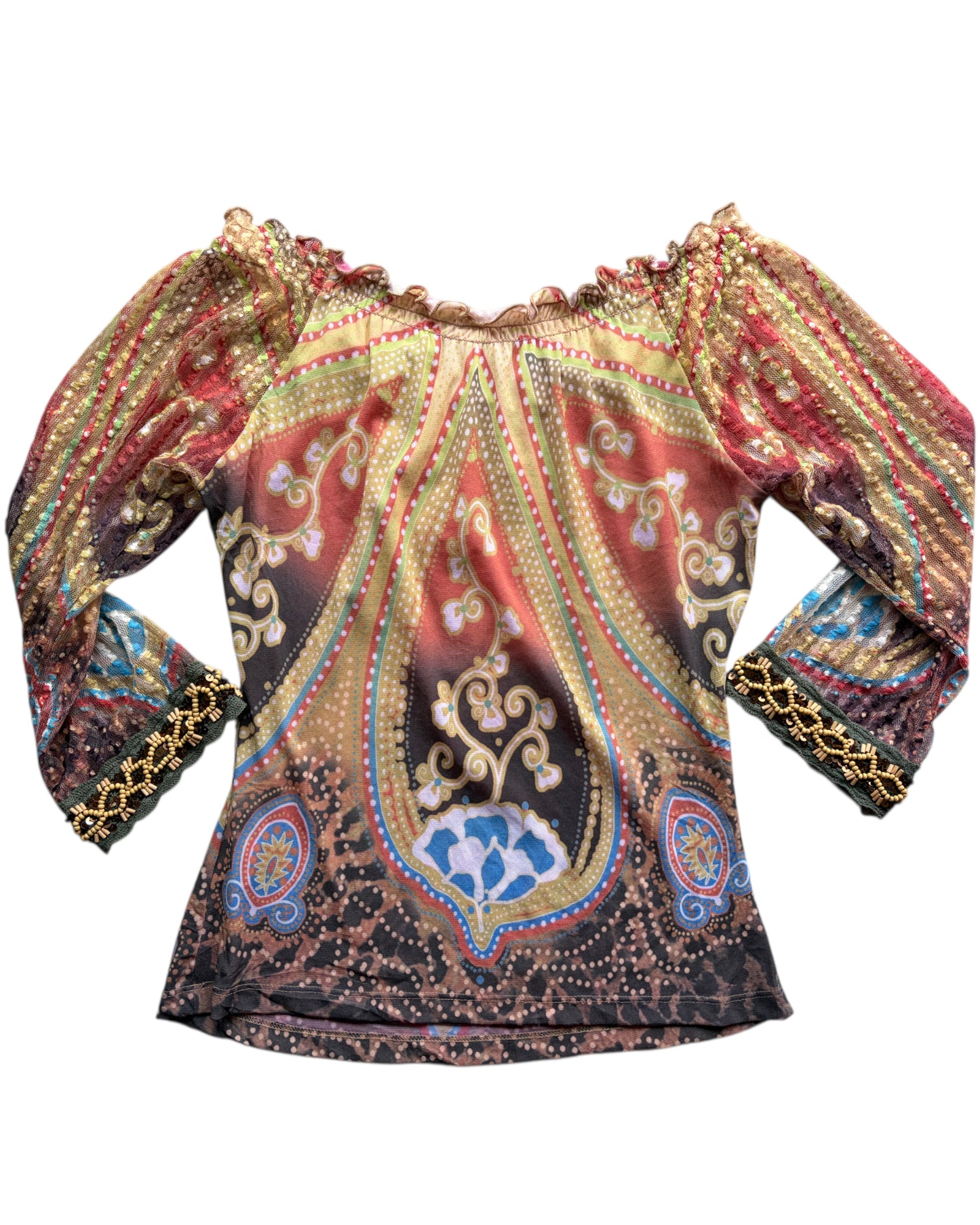 2000S LOVE ANNOUNCEMENT BLOUSE
