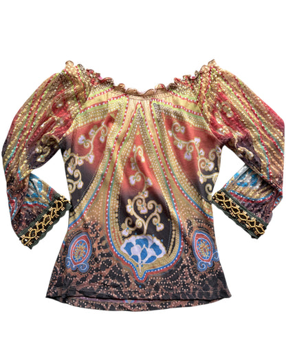 2000S LOVE ANNOUNCEMENT BLOUSE