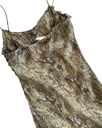 2000´S SNAKE PRINT DRESS
