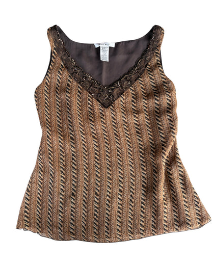 2000S BROWNIE SILK TOP
