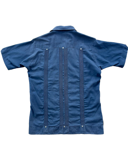 1970s GIVENCHY BLUE SHIRT