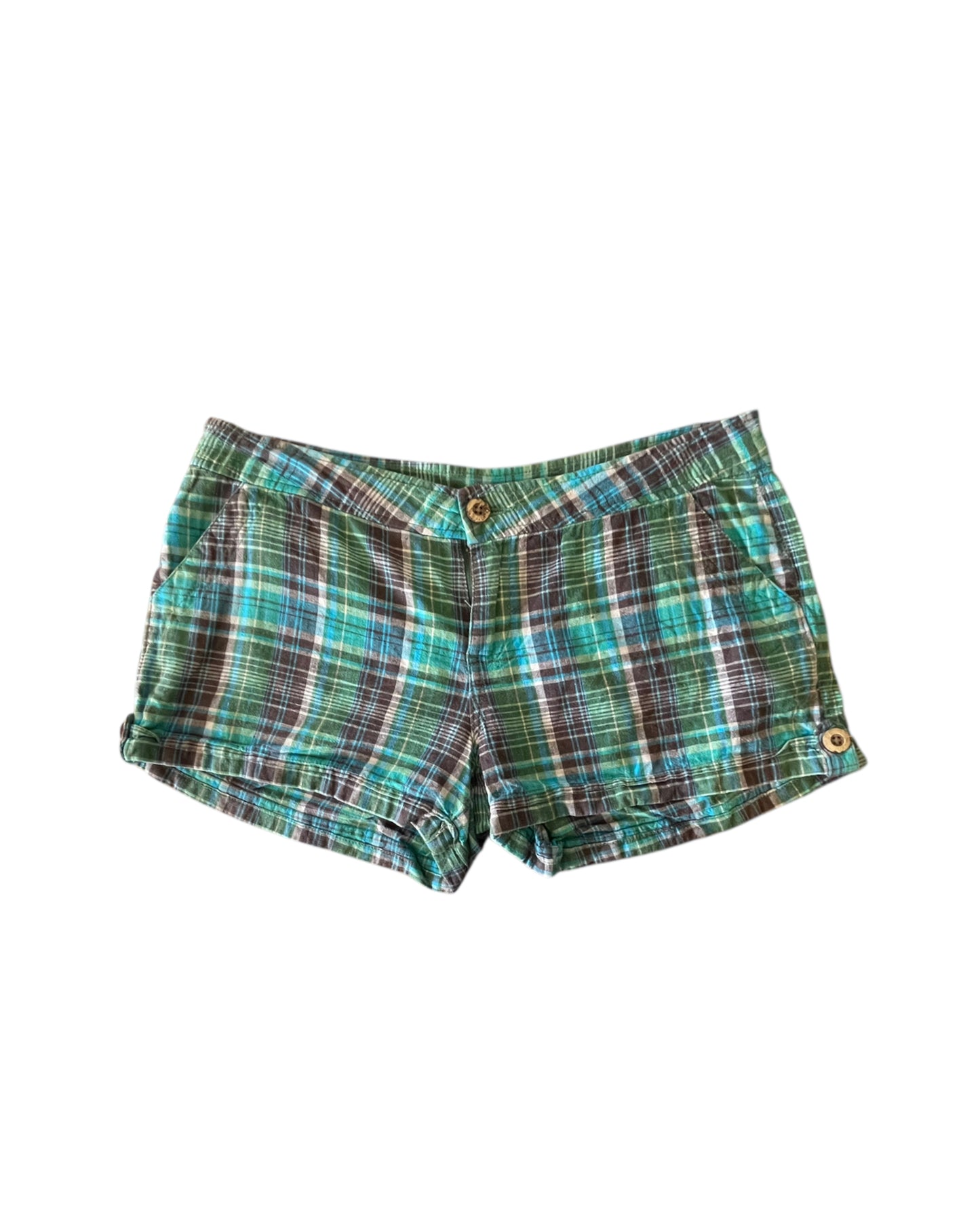 2000S ARIZONA PATCHWORK PLAID SKIRT