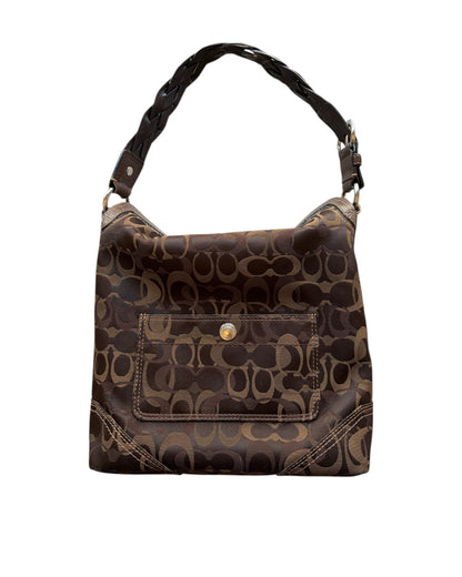 2000S COACH CHEALSKEA OPTIC SIGNATURE HOBO