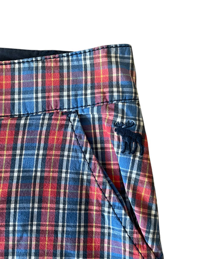 2000S ABERCROMBIE PLAID SHORTS