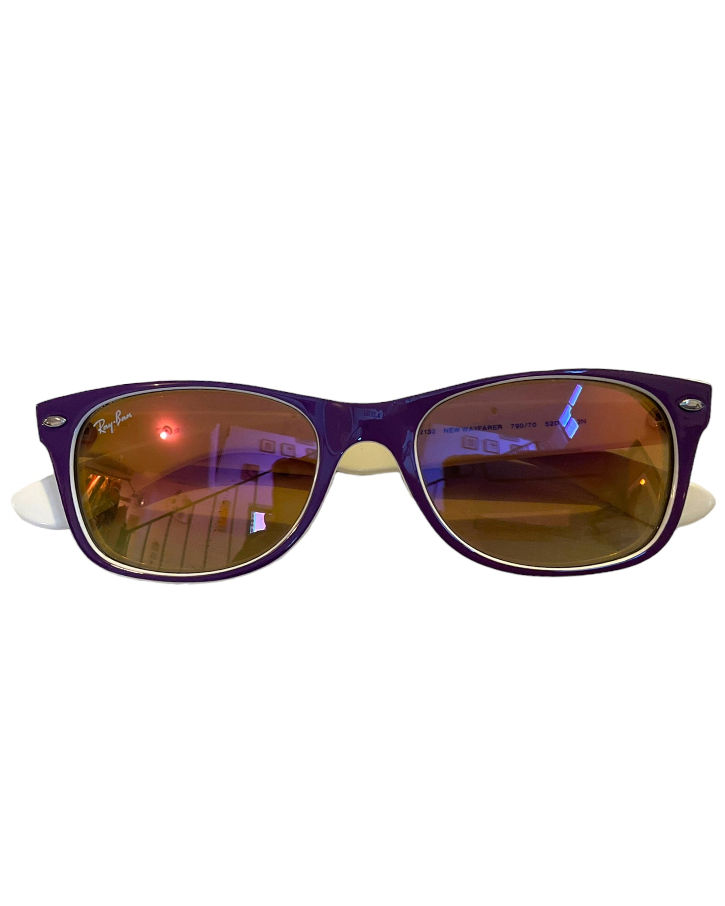 2011'S PURPLE RAYBAN SUNGLASSES