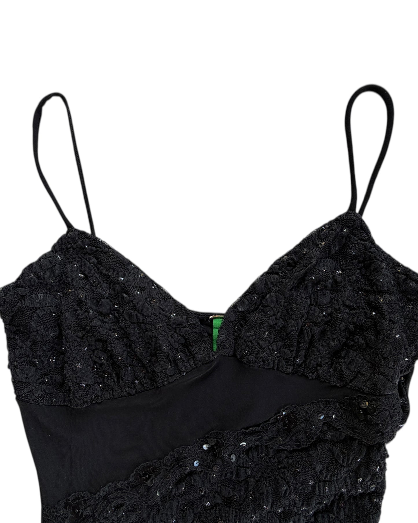 2000S ECO MI MIDNIGHT GLAM SLIP DRESS