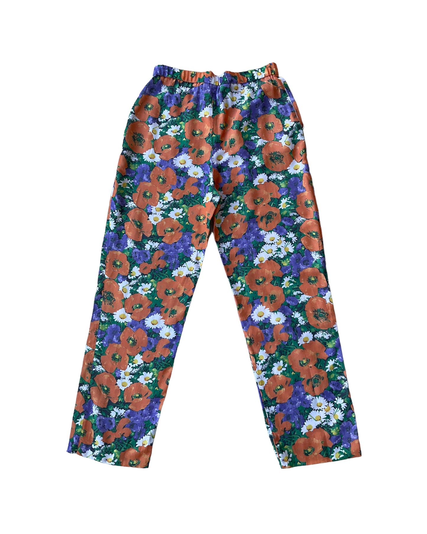 1990S VITOS FLOWERED PANTS