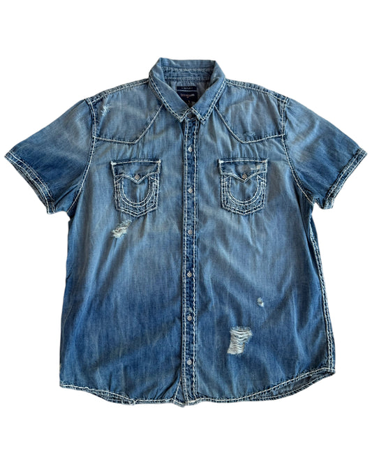 2000´S TRUE RELIGION DENIM SHIRT