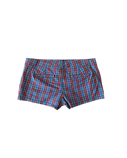 2000S ABERCROMBIE PLAID SHORTS