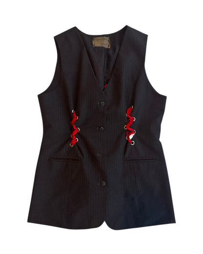 2025 COLLAB LUPE BÁEZ X REMATE VEST
