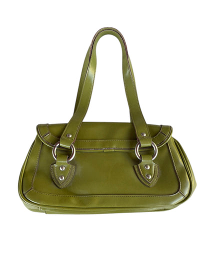 2000S RINA RICH OLIVE HANDBAG