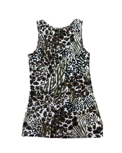 2000S ALMOST FAMOUS ANIMAL PRINT TANK TOP