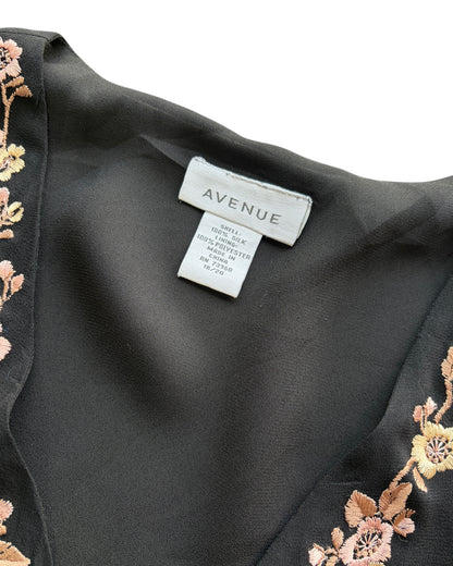 2000S AVENUE SILK BLOUSE