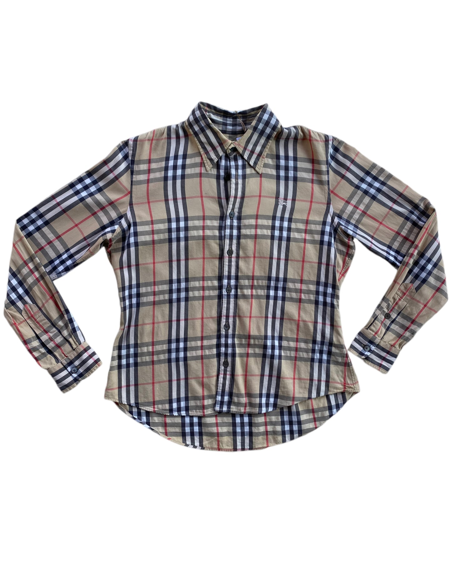 2000´S BURBERRY PLEATED SHIRT