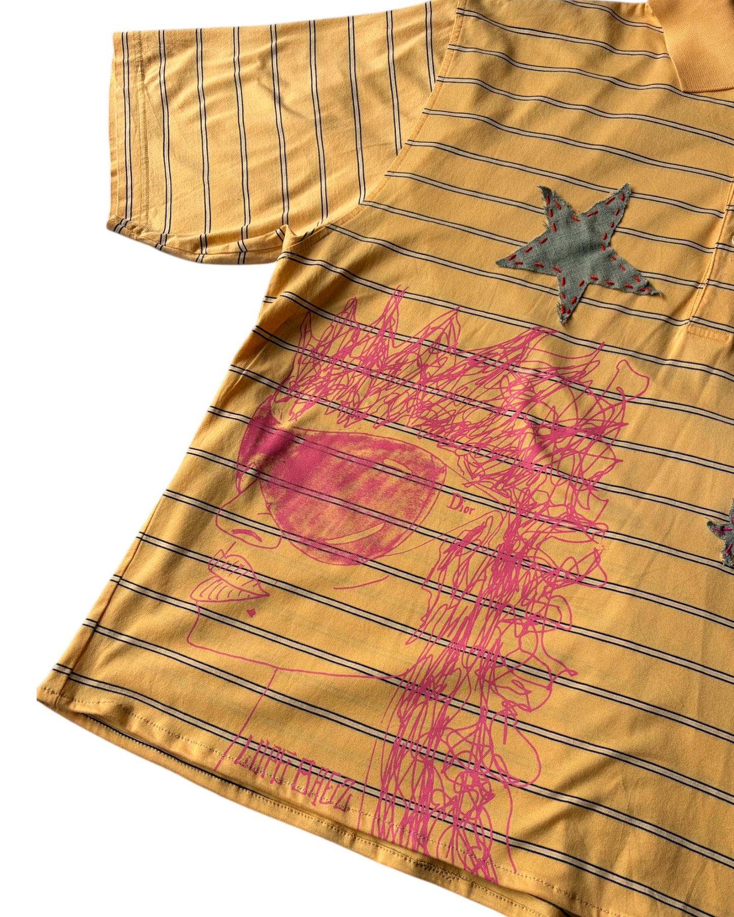 1990s LUPE BAEZ UPCYCLED POLO SHIRT