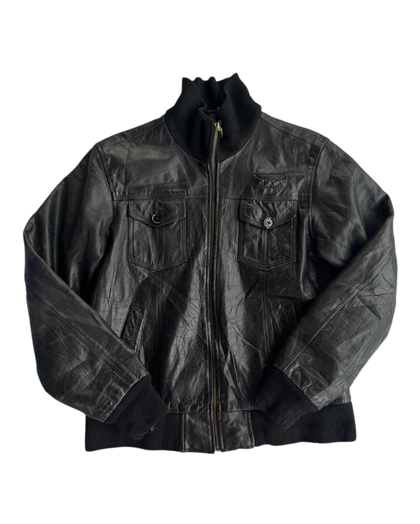 1990´S SMART LEATHER JACKET