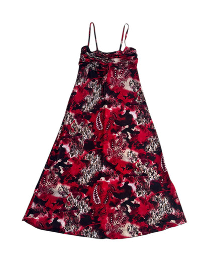 2000´S RED & BLACK DRESS