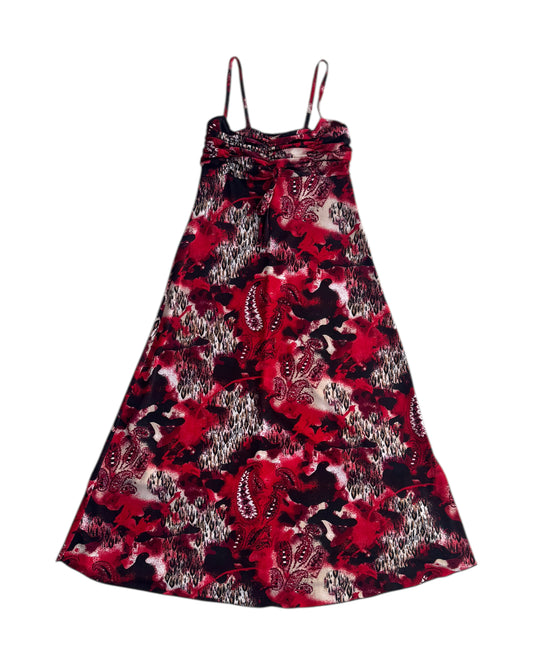 2000´S RED & BLACK DRESS