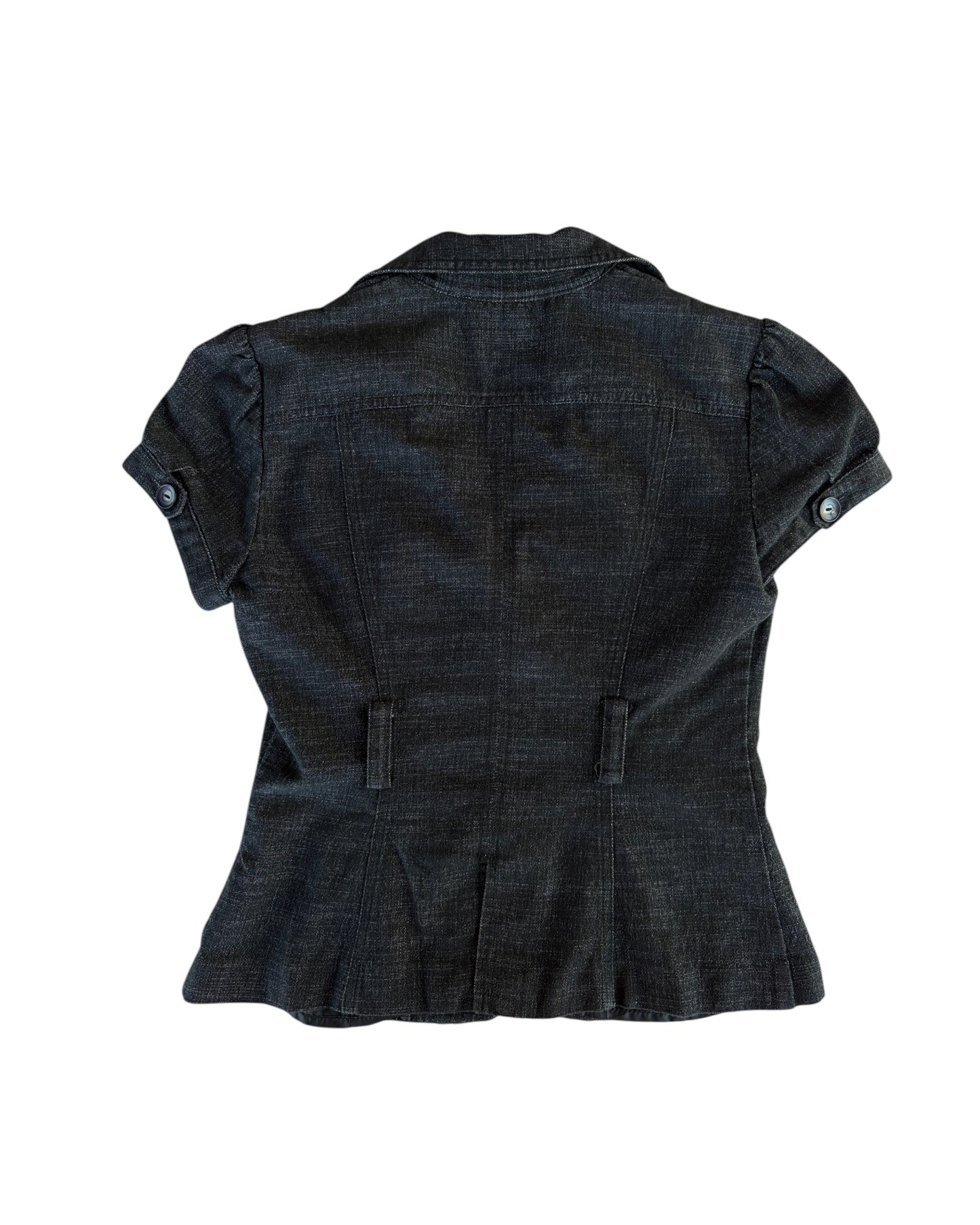 2000S BCX BLACK SHORT SLEEVE BLAZER