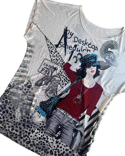 2000S I￼’M BACKPACKER T- SHIRT