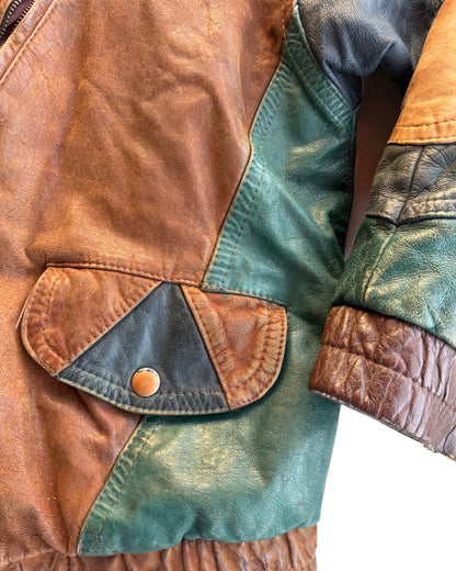 1990S VIRGOS LEATHER JACKET