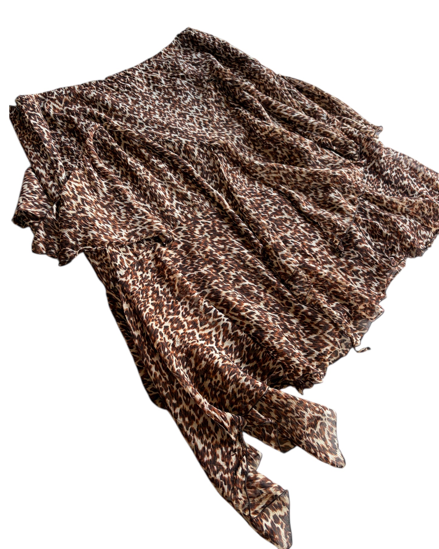 2000s DANA BUCHMAN SILK SKIRT
