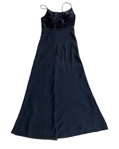 1990S NIGHT WAY VELVET DRESS