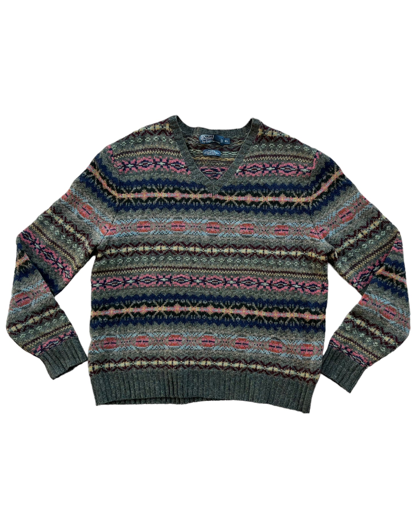 1990S POLO BY RALF LAUREN UGLY SWEATER