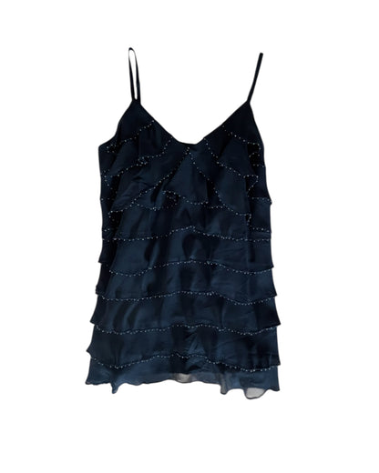 2000S INC RUFFLED BEADED CAMISOLE