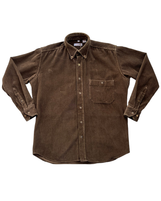 1990s SCAPPINO BROWN SHIRT