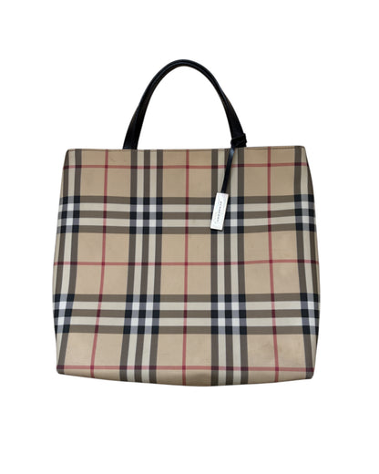 2000S BURBERRY NOVA CHECK TOTE BAG