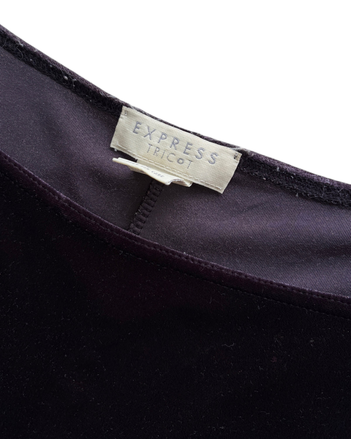 1990S EXPRESS VELVET BLOUSE