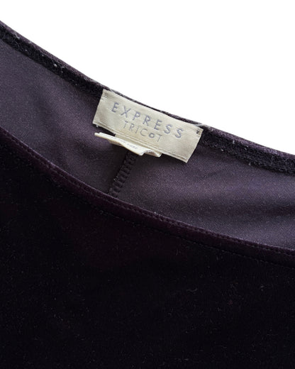 1990S EXPRESS VELVET BLOUSE