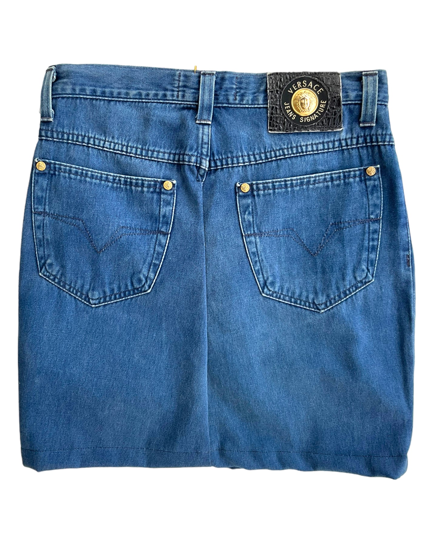 1990S VERSACE UPSYCLED SKIRT