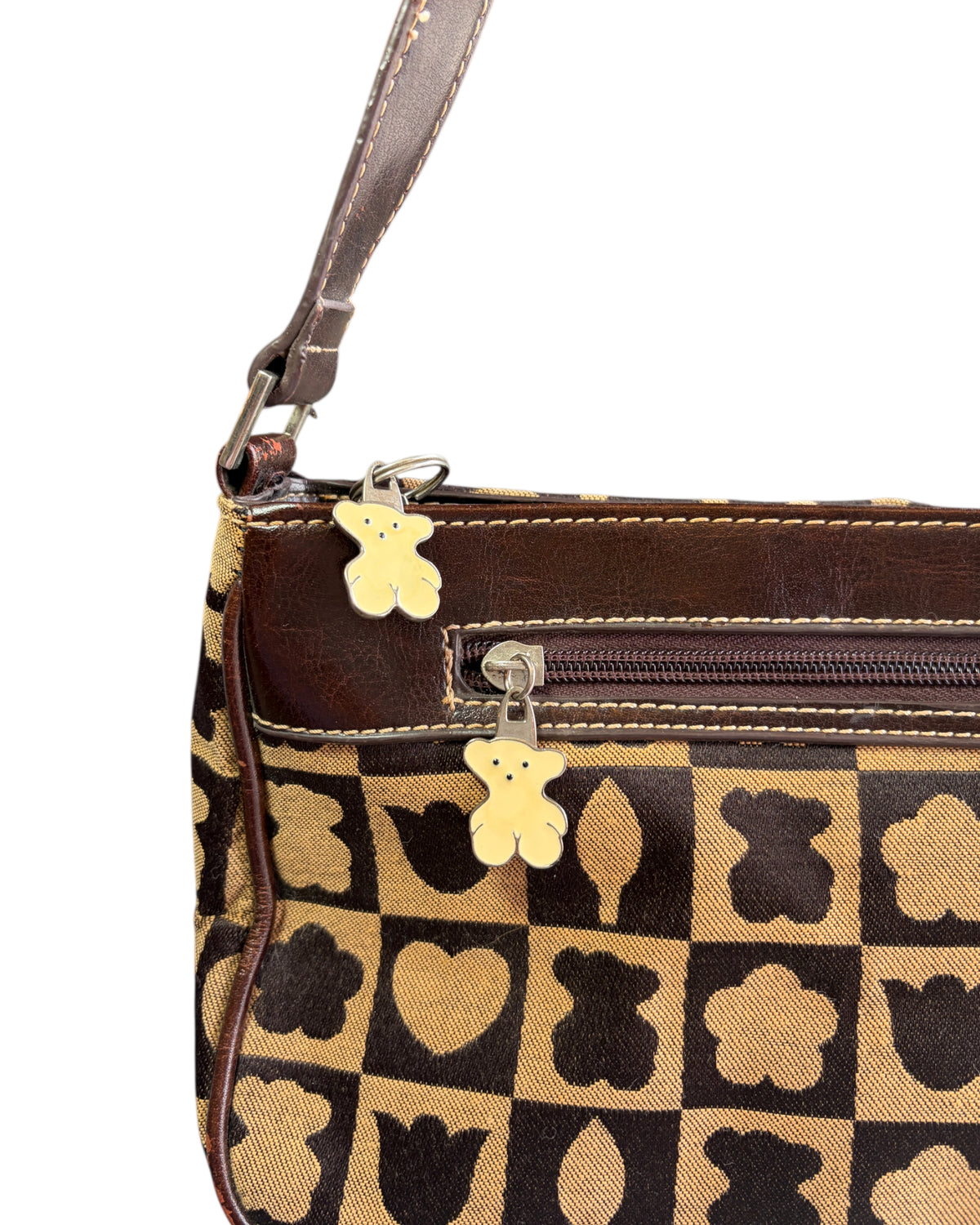 2000S TEDDY CHECK BAG
