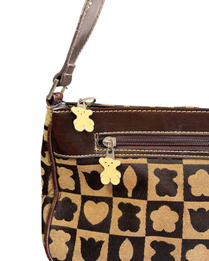 2000S TEDDY CHECK BAG