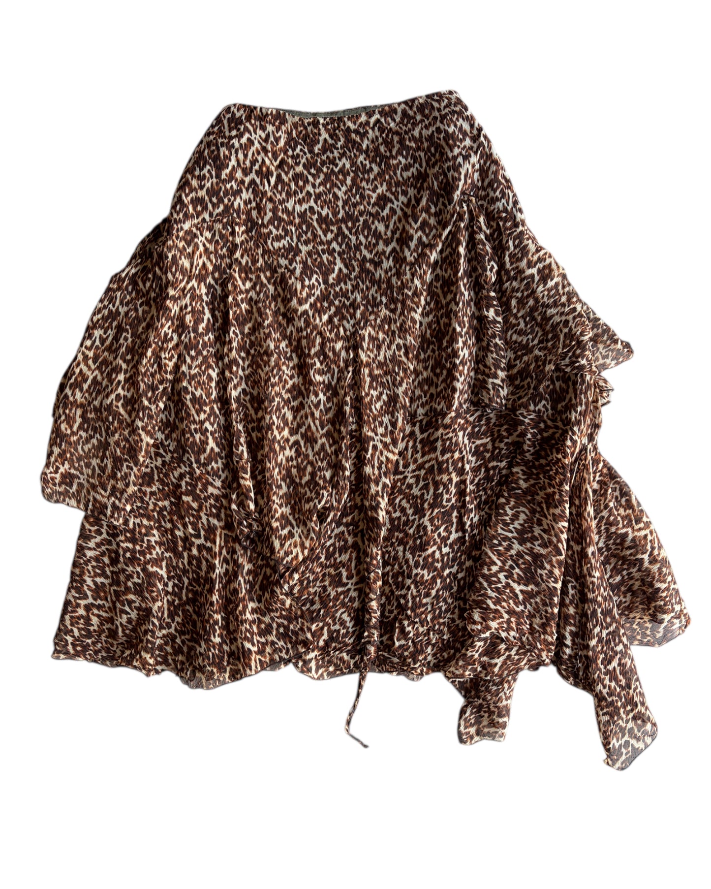 2000s DANA BUCHMAN SILK SKIRT