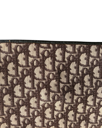 1970S CHRISTIAN DIOR MONOGRAM CANVAS SATCHEL BAG