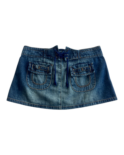 2000’S PARIS BLUES SKIRT