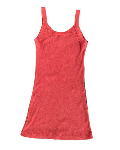2000S FANG ORANGE PAISLEY TANK TOP